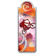 Закладка-магнит (ФДА-card) Велосипедист арт D-354