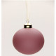 Шар пластик 08см матовый цв.вишневый 114 арт.РШ2114