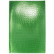 Тетрадь А4 клетка 96 листов бумвинил скоба (Hatber) METALLIC CROCO Зеленый арт.96Т4бвВ3
