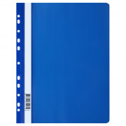 Папка скоросшиват. А4 с перфорацией 120мкм синий арт.355678 (Ст.50)