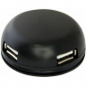 Хаб defender USB 2.0, 4 порта,Quadro Light, черн.