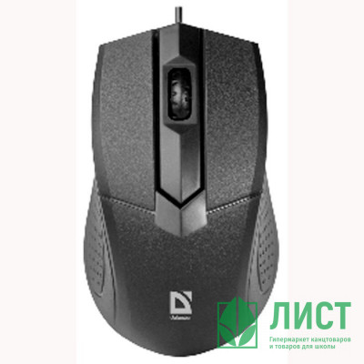 Мышь пров. Defender Optimum MM-270,1000 DPI,USB, 3 кнопки цвет черный Мышь пров. Defender Optimum MM-270,1000 DPI,USB, 3 кнопки цвет черный