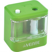 Точилка электрическая (deVente) 1 отверстие с контейнером (на батарейках) арт.4071724 (Ст.)