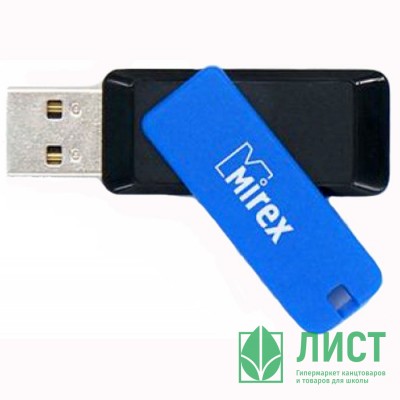 Флеш диск 8GB USB 2.0 Mirex City синий Флеш диск 8GB USB 2.0 Mirex City синий