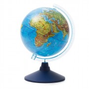 Глобус физический диаметр 210мм Классик Евро голубая подставка арт Ке012100176