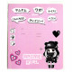 Обложка для тетради и дневника 215*355 ПВХ 140 мкм 3 штуки в наборе (deVENTE) Anime Girl арт.8051400