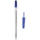 Ручка шариковая  прозрачный корпус  (Attomex) синяя 0,7мм арт.5073320