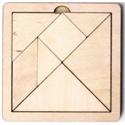 Игра Головоломка Танграм (ДК) деревянная арт 00785
