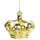 Украшение декоративное "Корона в золоте" 7,5см арт.86744