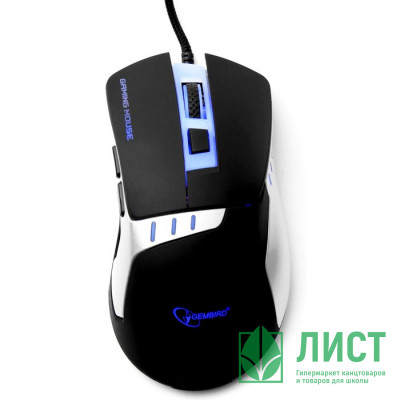 Мышь проводная Gembird MG-520 USB (5кн+колесо-кнопка) Мышь проводная Gembird MG-520 USB (5кн+колесо-кнопка)