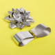 Набор для упаковки "Перламутр" (Бант 6см,лента 2см*3м) серебро арт.144-0070