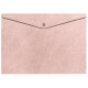 Папка-конверт на кнопке А4(230*320) 350мкм deVENTE Glitter Shine розовый сверкающий арт.3079918