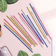 Свечи д/торта коктейльные с искрами 16шт/наб. "Феерия" 16,5см арт.2919649