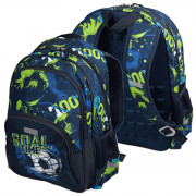 Рюкзак для мальчиков школьный (Attomex) Basic Goal Time 38x27x17см арт.7033364