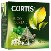 Чай Curtis пирамидки 20пак. Hugo Cocktail лайм и мята