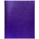 Тетрадь А5 клетка 96 листов бумвинил скоба (Hatber) METALLIC Фиолетовая арт 96Т5бвВ1