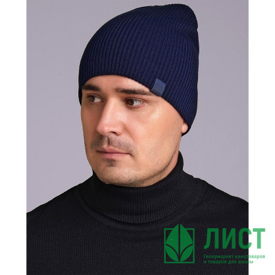 Шапка демисезонная для мальчика арт.413255ак (CLEVER) размер 54-56 цвет темно-синий Шапка демисезонная для мальчика арт.413255ак (CLEVER) размер 54-56 цвет темно-синий