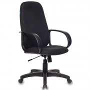 Кресло для руководителя (Бюрократ) CH-808LT черный 3C11