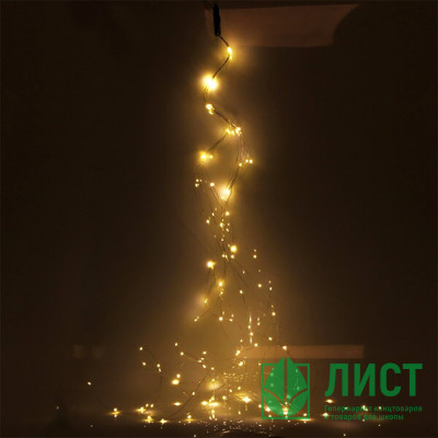 Гирлянда эл.д/дома нить 02м 160LED &quot;Волшебный хвост&quot; цв.т.белый (с.провод) IP-40 арт.183-475 Гирлянда эл.д/дома нить 02м 160LED "Волшебный хвост" цв.т.белый (с.провод) IP-40 арт.183-475