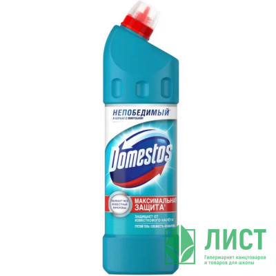 ч/с для сантехники Domestos 1000мл Свежесть Атлантики (Ст.12) ч/с для сантехники Domestos 1000мл Свежесть Атлантики (Ст.12)