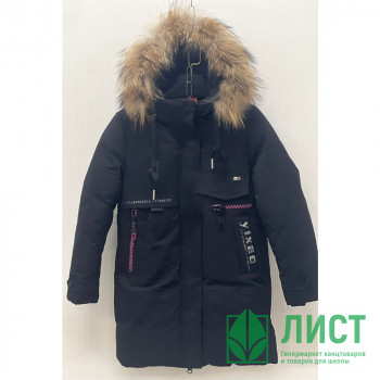 Куртка зимняя для девочки (MULTIBREND) арт.dyl-M-679-1 цвет черный Куртка зимняя для девочки (MULTIBREND) арт.dyl-M-679-1 цвет черный