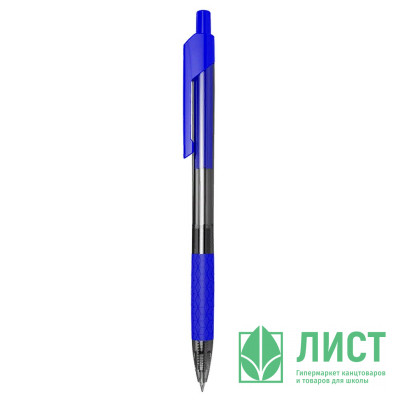 Ручка шариковая  прозрачный корпус Deli Arrow 0,7мм, синий,  арт.EQ01930(Ст.12) Ручка шариковая  прозрачный корпус Deli Arrow 0,7мм, синий,  арт.EQ01930(Ст.12)