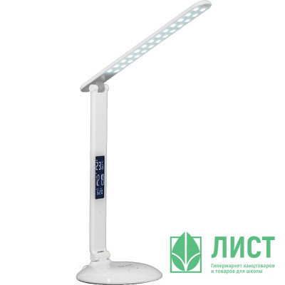 Светильник настольный на подставке Lussot (220V/9W/LED) арт.LST-1021 белый Светильник настольный на подставке Lussot (220V/9W/LED) арт.LST-1021 белый