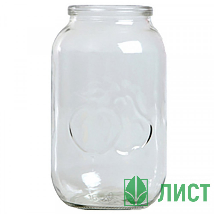Банка стеклянная ёмк. 1,5 л (18шт.) г.Камышин
