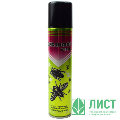 Инсектицид Дихлофос А ВАРАН универсальный 200мл Инсектицид Дихлофос А ВАРАН универсальный 200мл