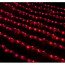 Гирлянда электрическая для дома занавес Дождь 1,5*1м 300LED цвет красный (светлый провод) арт.671634 - 