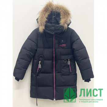 Куртка зимняя для девочки (MULTIBREND) арт.dyl-M-672-1 цвет черный Куртка зимняя для девочки (MULTIBREND) арт.dyl-M-672-1 цвет черный