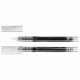 Ручка гелевая полупрозрачный корпус MC Basir 0,5мм черная игольчатый стержень арт.JD-2235 (Ст.12/576)