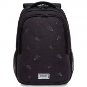 Рюкзак для мальчиков (Grizzly) арт RU-232-3/1 черный 31х42х22см