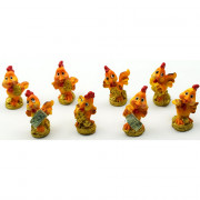 Статуэтка символ года петушок 4см асс. Арт.234367