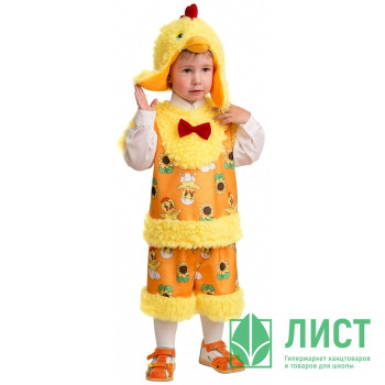Костюм для мальчика Цыпленок Миня (маска,жилет,шорты) р.26/104-28/110 арт.5313 Костюм для мальчика Цыпленок Миня (маска,жилет,шорты) р.26/104-28/110 арт.5313