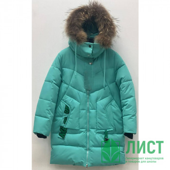 Куртка зимняя для девочки (MULTIBREND) арт.dyl-M-681-2 цвет бирюзовый Куртка зимняя для девочки (MULTIBREND) арт.dyl-M-681-2 цвет бирюзовый