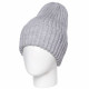 Шапка зимняя для девочки (Ferz) арт.Беверли размер 56-58 цвет светло-серый
