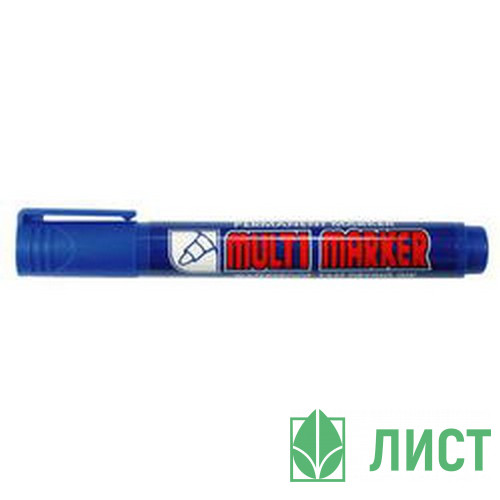 Маркер перманентный Д/всех типов поверхностей (MULTI MARKER) круглый 3мм синий арт.CPM-800