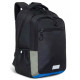 Рюкзак для мальчиков (Grizzly) арт RU-232-4/1 черный 31х42х22см