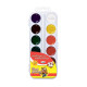Акварельные краски 12 цветов (ГАММА) ЮНЫЙ ХУДОЖНИК пластиковая коробка без кисти арт 212071