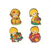 яяяМагнит СИМВОЛ ГОДА "Кудряшка"5*6см арт.SL1961724