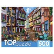Пазл 500 элементов TOPpuzzle Европейская улочка (РК) арт ХТП500-6824