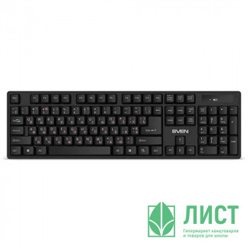 Клавиатура беспровод. SVEN KBC2100W (2,4 GHz,104кл.) Клавиатура беспровод. SVEN KBC2100W (2,4 GHz,104кл.)