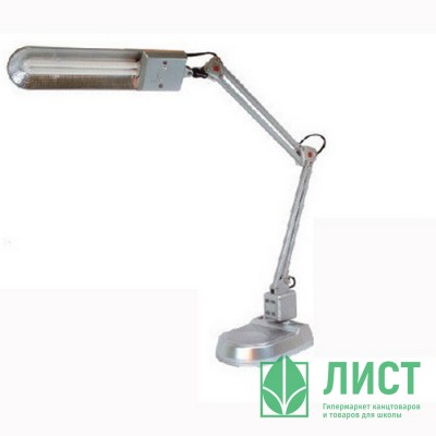 Светильник настольный на подставке Camelion (220V/11W/КЛЛ) серебро арт.KD017А для маникюра Светильник настольный на подставке Camelion (220V/11W/КЛЛ) серебро арт.KD017А для маникюра