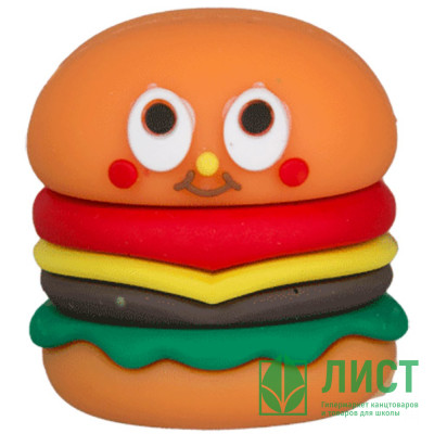 Точилка пластиковая (deVENTE) Hamburger 1 отверстие покрытие Soft Touch арт.8031315 Точилка пластиковая (deVENTE) Hamburger 1 отверстие покрытие Soft Touch арт.8031315