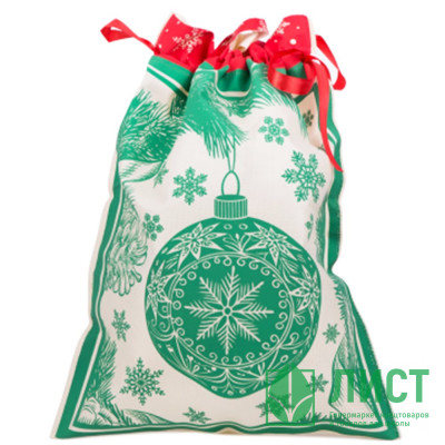 Мешок д/подарка с затяжной тесьмой 40*56см арт.95089 Мешок д/подарка с затяжной тесьмой 40*56см арт.95089