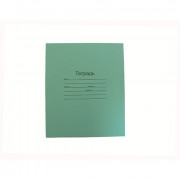 Тетрадь 12 листов частая косая линейка (Маяк) Зелёная обложка арт Т-5012 Т2 ЗЕЛ 4*