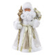Игрушка декоративная "Дед Мороз в золотистом костюме" 30,5см арт.82527