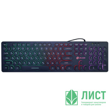 Клавиатура провод Oklick 420MRL черный Клавиатура провод Oklick 420MRL черный
