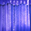 Гирлянда эл.д/дома занавес Дождь 3*3м 300LED "Бриллиант" цв.синий (с.провод) 8реж. арт.725-0581 - 